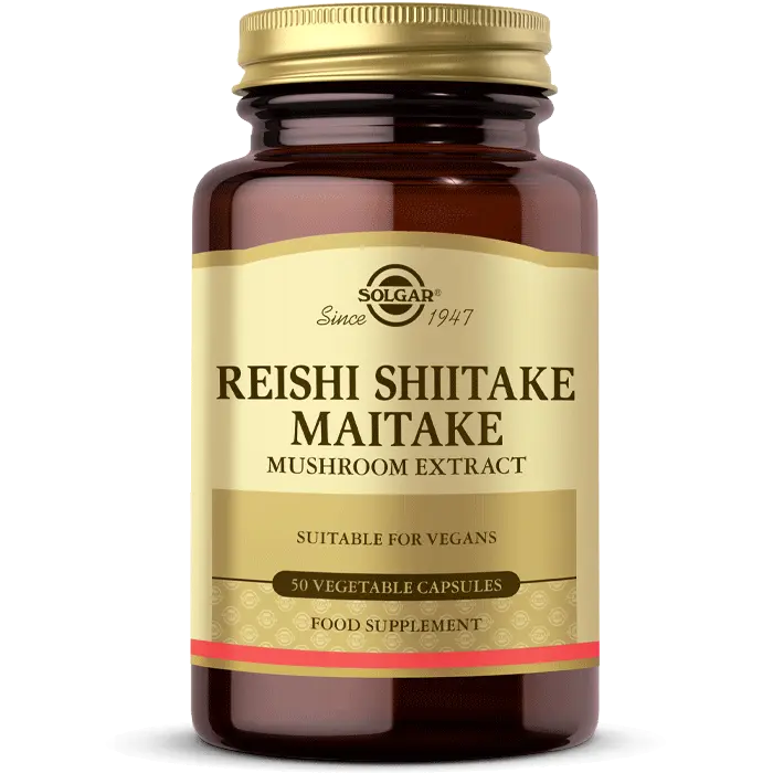 Solgar Reishi Shiitake Maitake Mushroom Extract