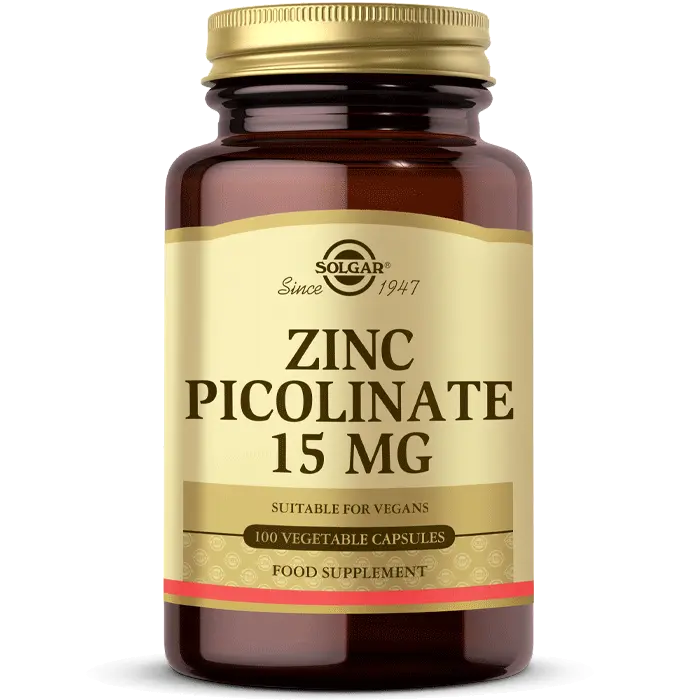 Solgar Zinc Picolinate 15 mg