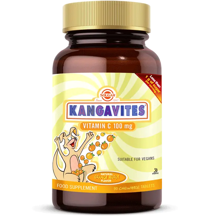 Solgar Kangavites® Vitamin C 100 mg