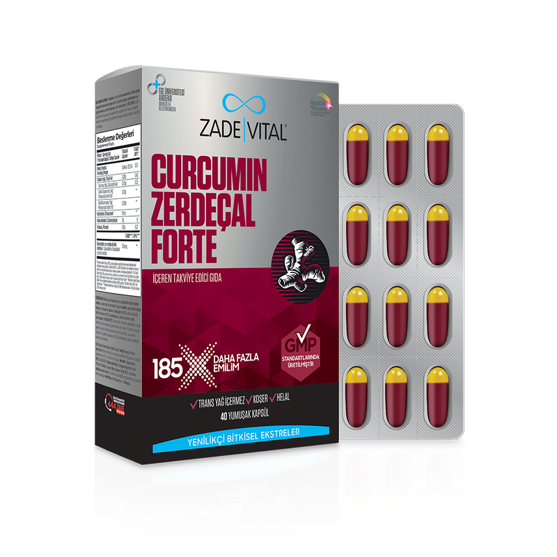 Zade Vital Curcumin Zerdeçal Forte Daily