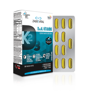Zade Vital D3+K2 Vitamini