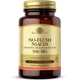 Solgar No Flush Niacin 500 mg