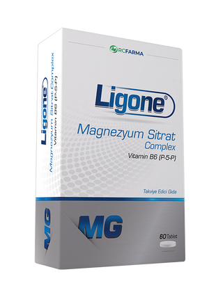 Ligone Magnezyum Sitrat Complex 60 Tablet