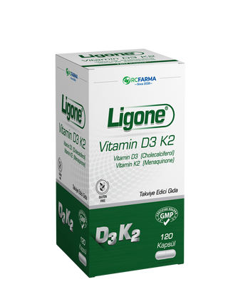 Ligone Vitamin D3 K2 120 Kapsul