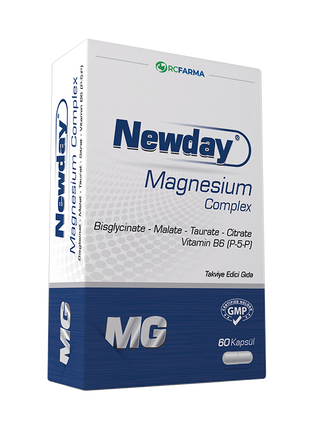 Newday Magnezyum Complex 60 Kapsül