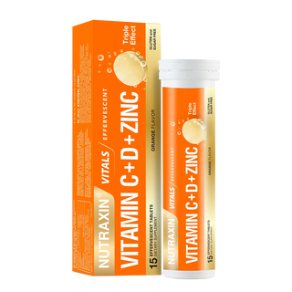 Effervescent Vitamin C-D-Zinc