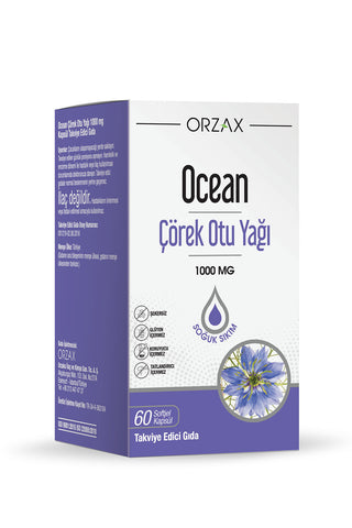 Ocean Çörek Otu Yağı 60 Kapsül