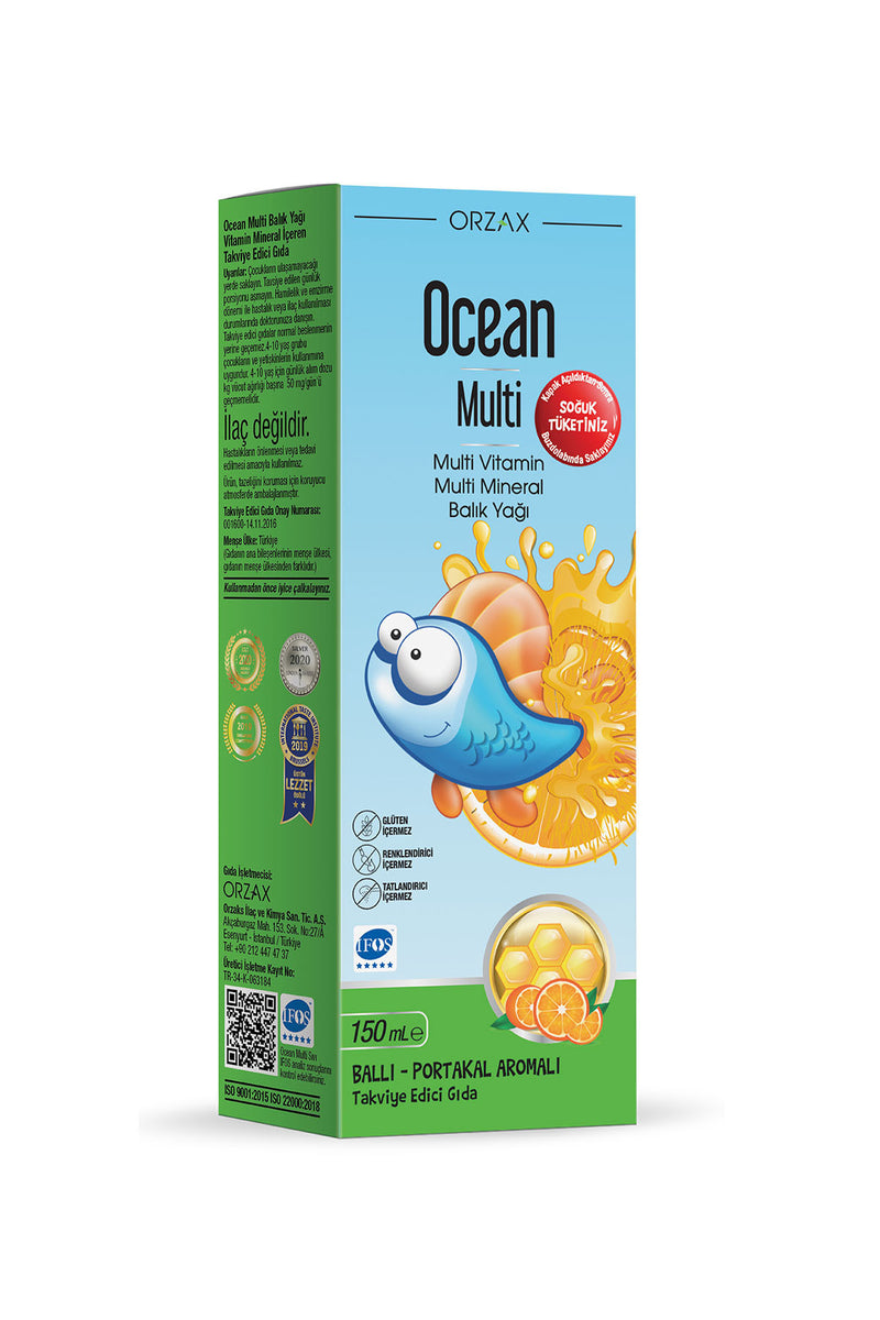 Ocean Multi 150 ml Şurup