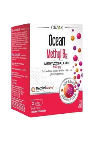 Ocean Methyl B12 500 mcg 5 ml Sprey