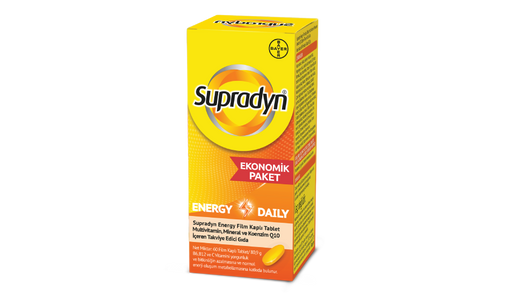 Supradyn Energy 60 Film Kaplı Tablet (Ekonomik Paket)
