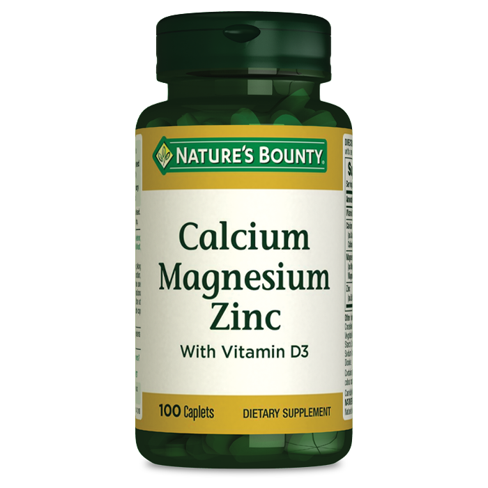 Nature's Bounty Calcium Magnesium Zinc with Vitamin D3