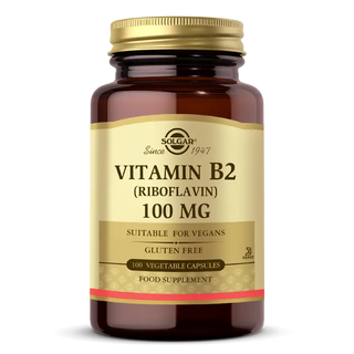 Solgar Vitamin B2 (Riboflavin) 100 mg