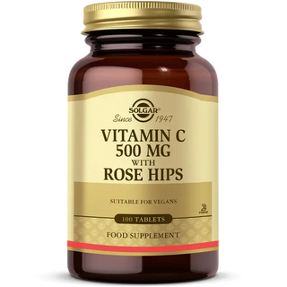Solgar Vitamin C 500 mg with Rose Hips