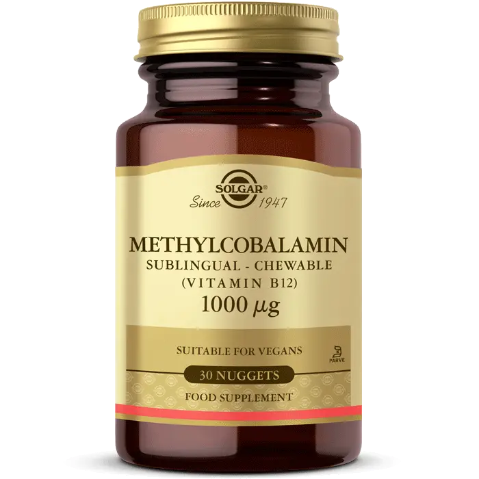 Solgar Methylcobalamin (Vitamin B12) 1000 mcg