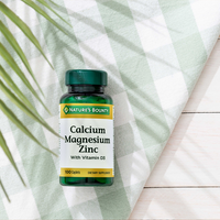 Nature's Bounty Calcium Magnesium Zinc with Vitamin D3