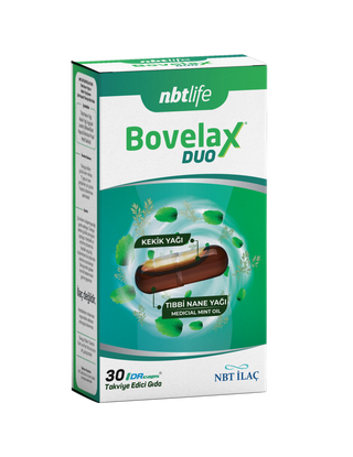 NBT Life Bovelax DUO Tibbi Nane Yagi 30 Kapsul