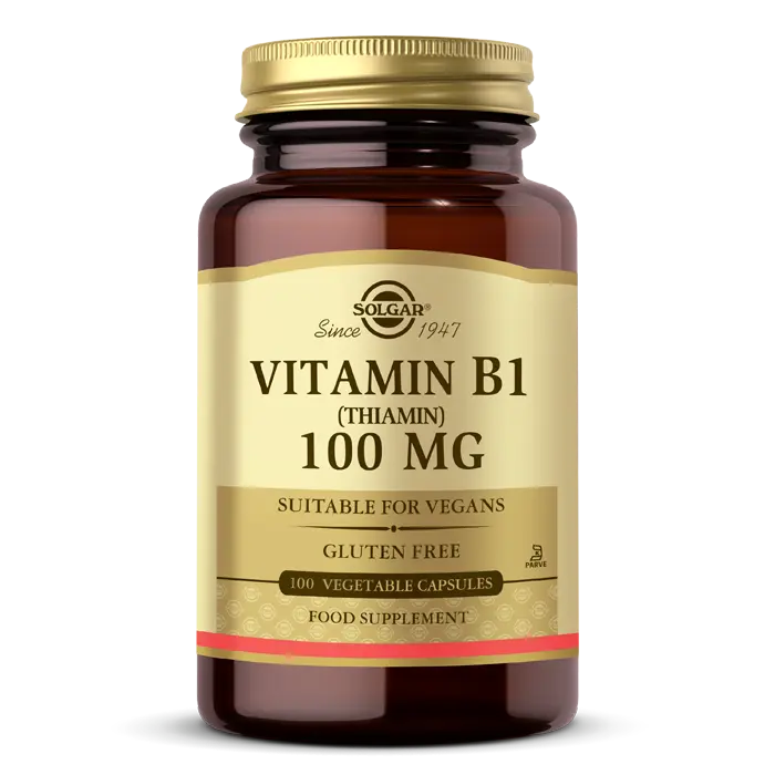 Solgar Vitamin B1 (Thiamin) 100 mg