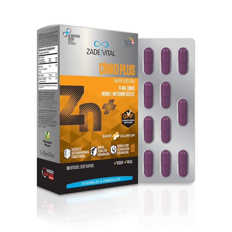 Zade Vital Çinko Plus