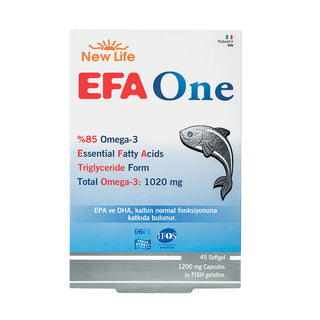 NewLife EFA One Omega-3 Balık Yağı 45 Kapsül