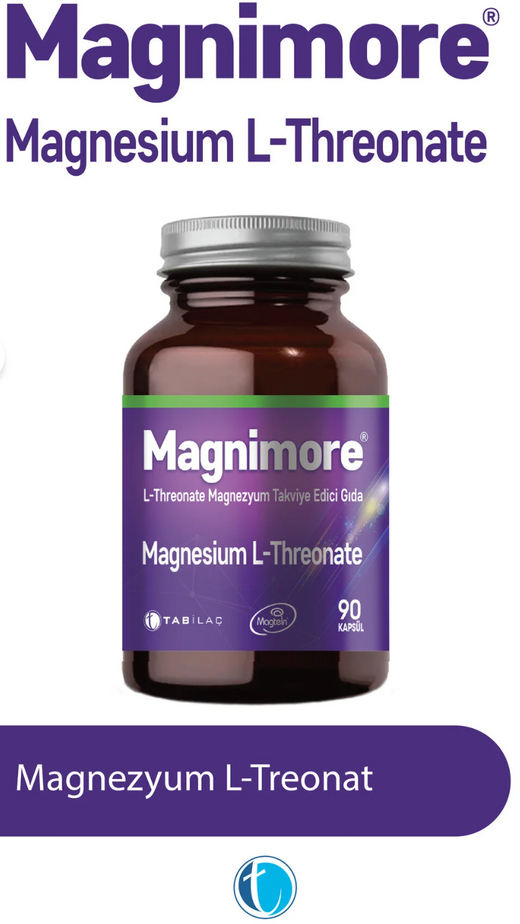 Magnimore Magnesium L-Threonate 90 Kapsül