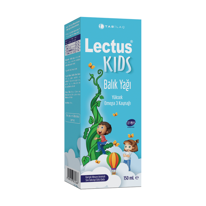 Lectus Kids Balık Yağı Karışık Meyve Aromalı
