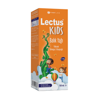 Lectus Kids Balık Yağı Portakal Aromalı