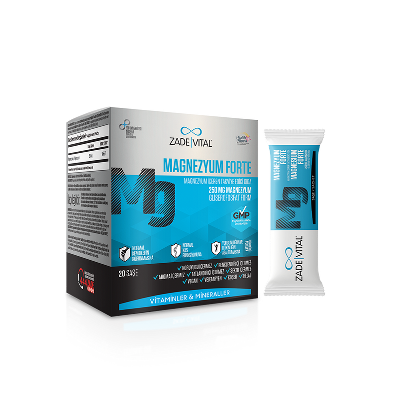 Zade Vital Magnezyum Forte Saşe
