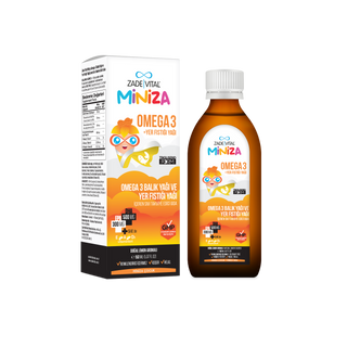Zade Vital Miniza Omega 3 & Yer Fıstığı Yağı