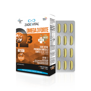 Zade Vital Premium Omega 3 Forte Balık Yağı