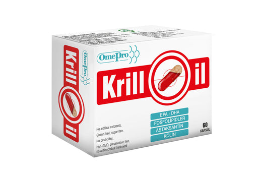 Anti Omepro Krill Yağı 60 Kapsül