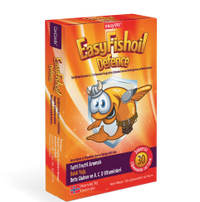 EasyFishoil Focus - Omega 3, Kolin, B6, B12 Vitaminleri ve Folik Asit 30 Çiğnenebilir Jel Form