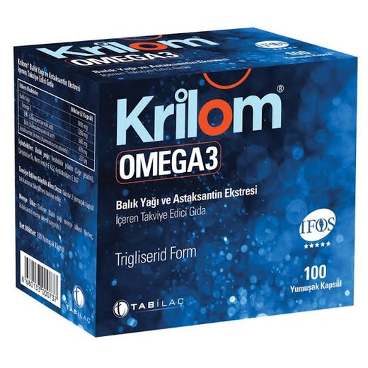 Krilom Omega 3 100 Yumuşak Kapsül