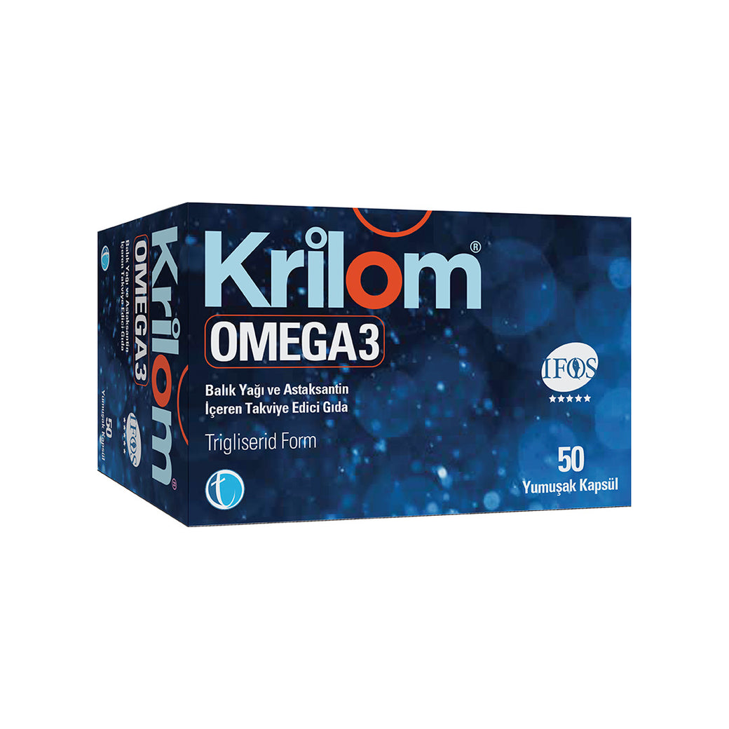 Krilom Omega 3 50 Yumuşak Kapsül