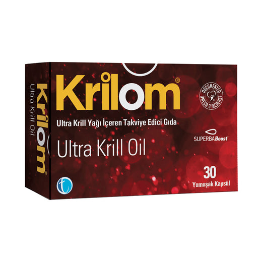 Krilom Ultra Krill Oil 30 Yumuşak Kapsül