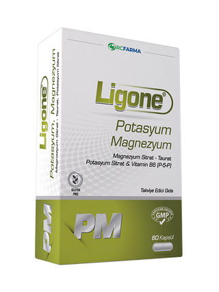Ligone Potasyum, Magnezyum 60 Kapsül