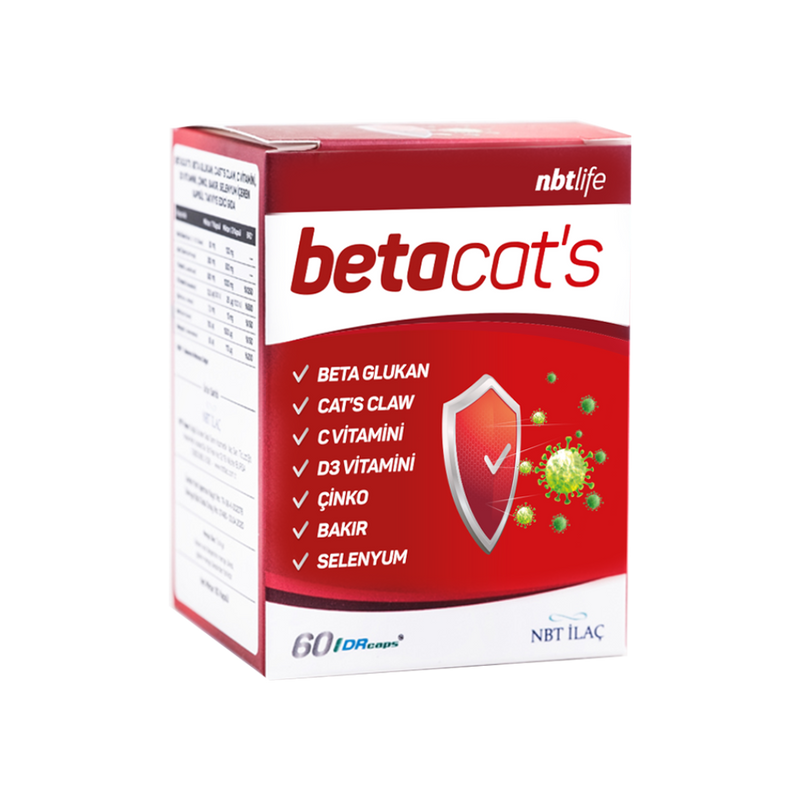NBT Life Betacat's Beta Glukan 60 Kapsul