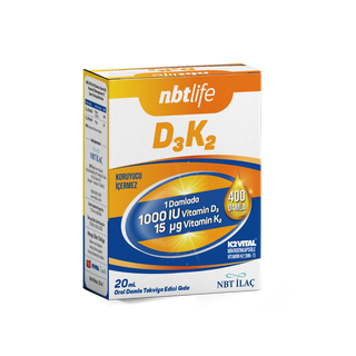NBT Life D3K2 Vitamin Damla 20 ml