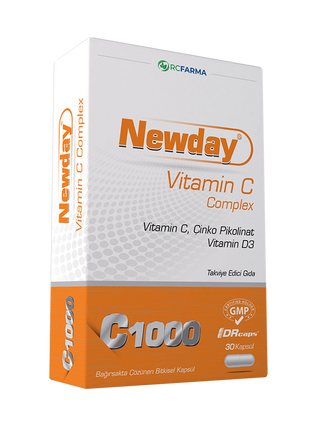 Newday Vitamin C Complex 30 DRCaps Kapsül