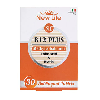 NewLife B12 Plus Methylcobalamin 30 Dilaltı Tablet