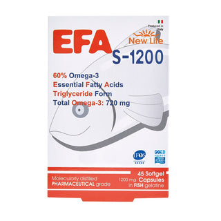 NewLife EFA S-1200 Omega-3 Balık Yağı 45 Kapsül