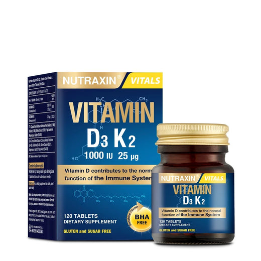 Nutraxin Vitamin D3 K2 120 Tablet