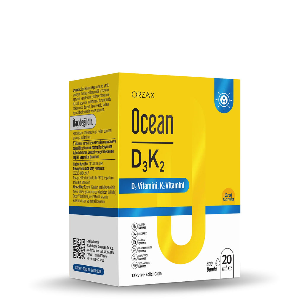 Ocean D3K2 20 ml Damla