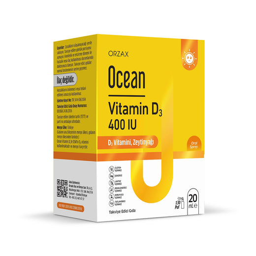 Ocean Vitamin D3 400 IU 20 ml Sprey