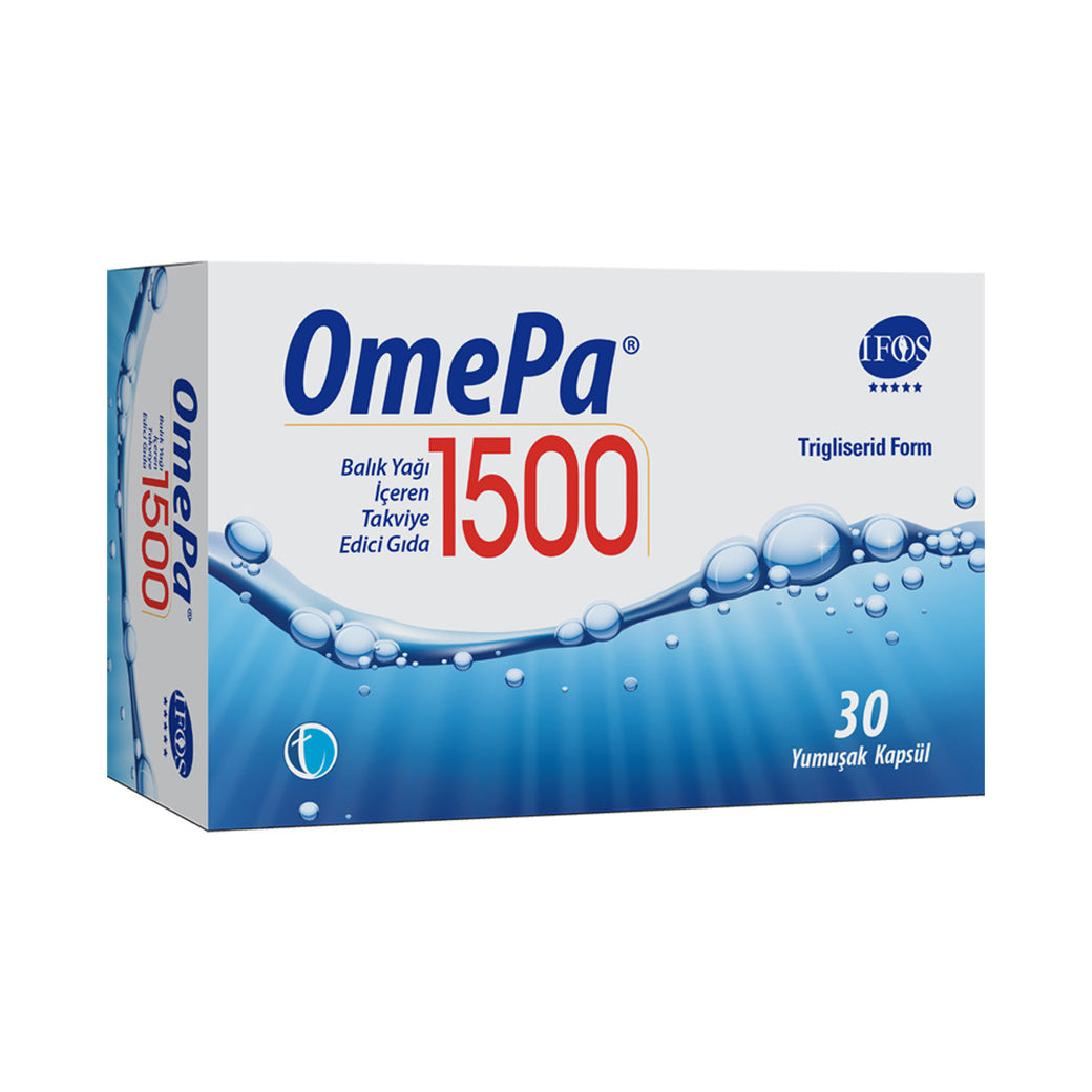 OmePa 1500 30 Yumuşak Kapsül