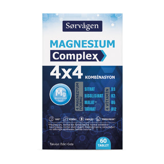 Sorvagen 4x4 Magnezyum Complex  ( 60 Tablet)