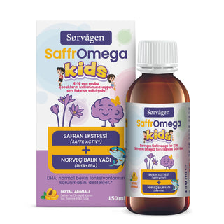 Sorvagen SaffrOmega Kids ( Safran ve Omega3) -150 ml