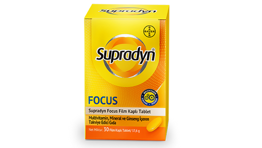 Supradyn Focus 30 Film Kaplı Tablet