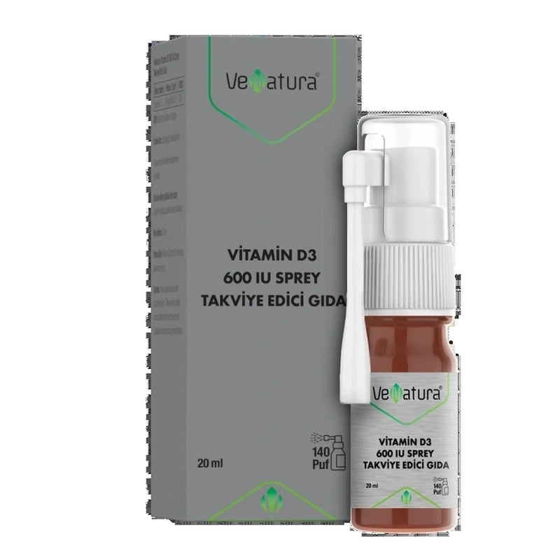 Vitamin D3 600 IU Sprey - VeNatura