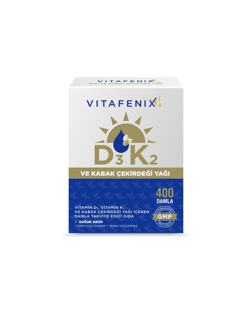 Vitafenix D3K2 400 Damla 20 ml