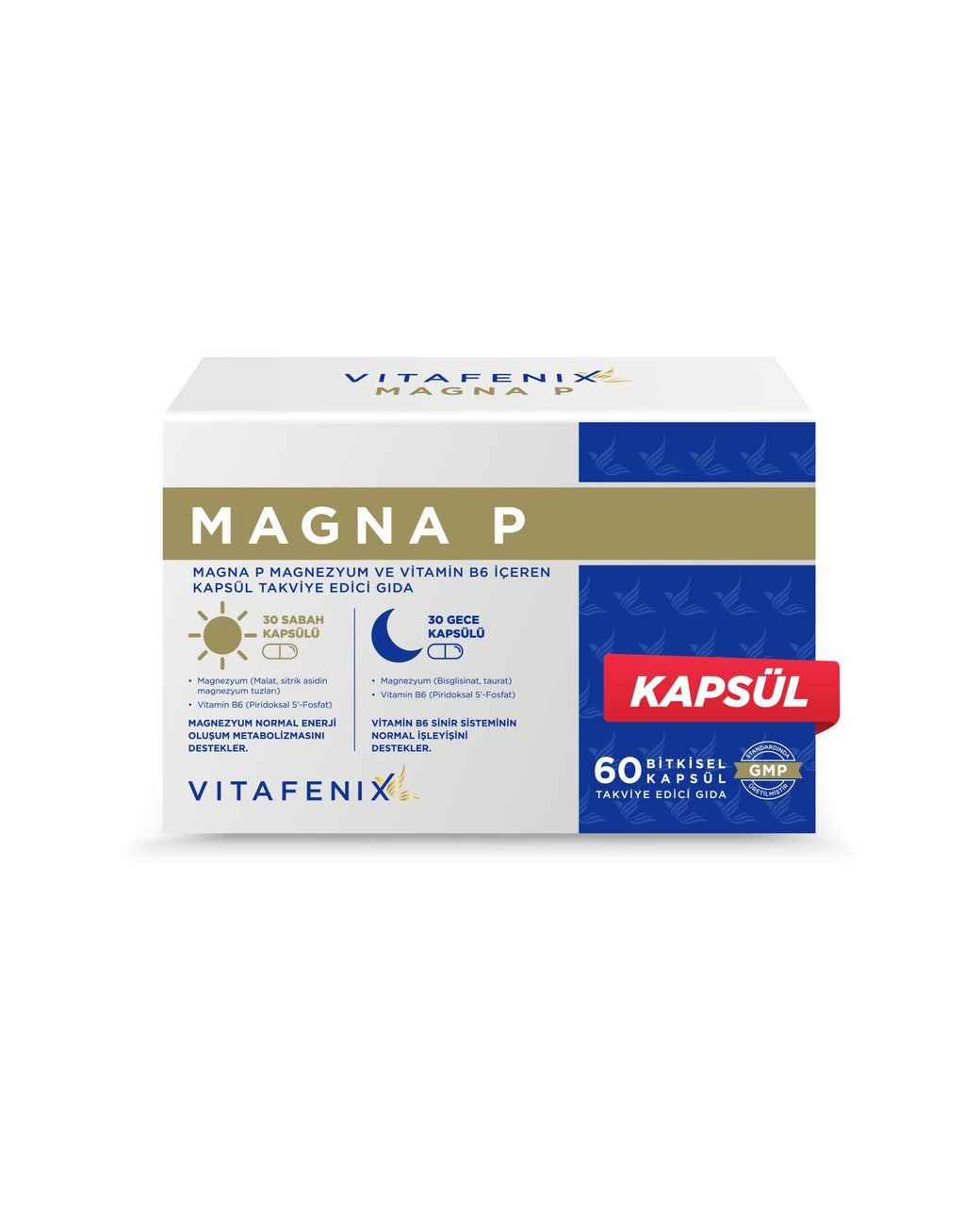 Vitafenix Magna P 60 Bitkisel Kapsül